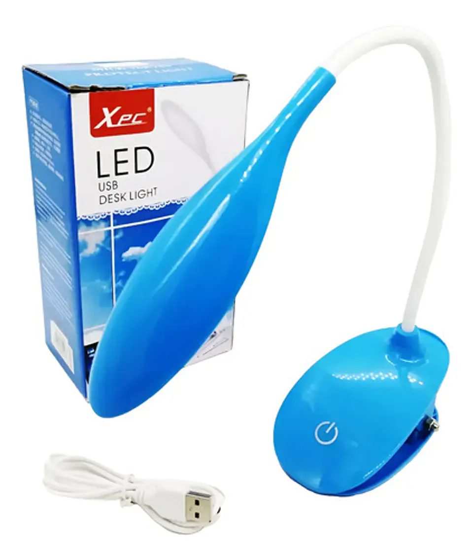 Lámpara Led Clip Recargable De Escritorio Dq-1153 1
