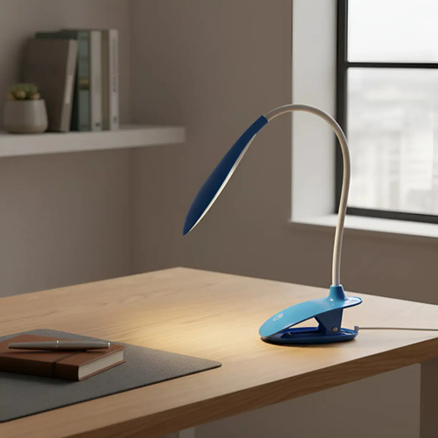 Lámpara Led Clip Recargable De Escritorio Dq-1153 2