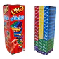 Uno Torre De Equilíbrio 45 Blocos Stacko - Miniatura 1