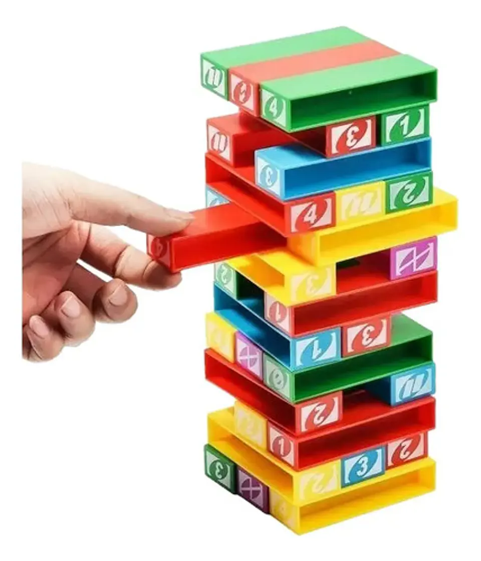 Uno Torre De Equilíbrio 45 Blocos Stacko 2