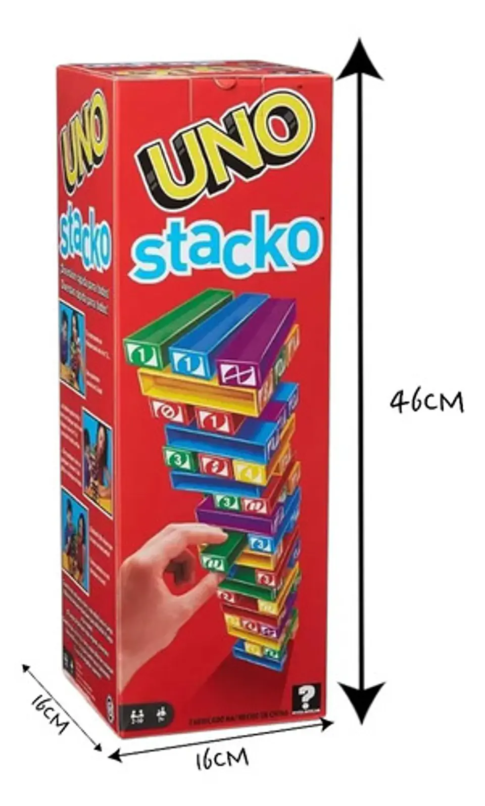 Uno Torre De Equilíbrio 45 Blocos Stacko 3