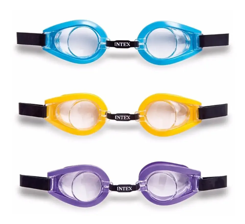 Gafas Siliconada Natación Intex 55602 Para Niños 3
