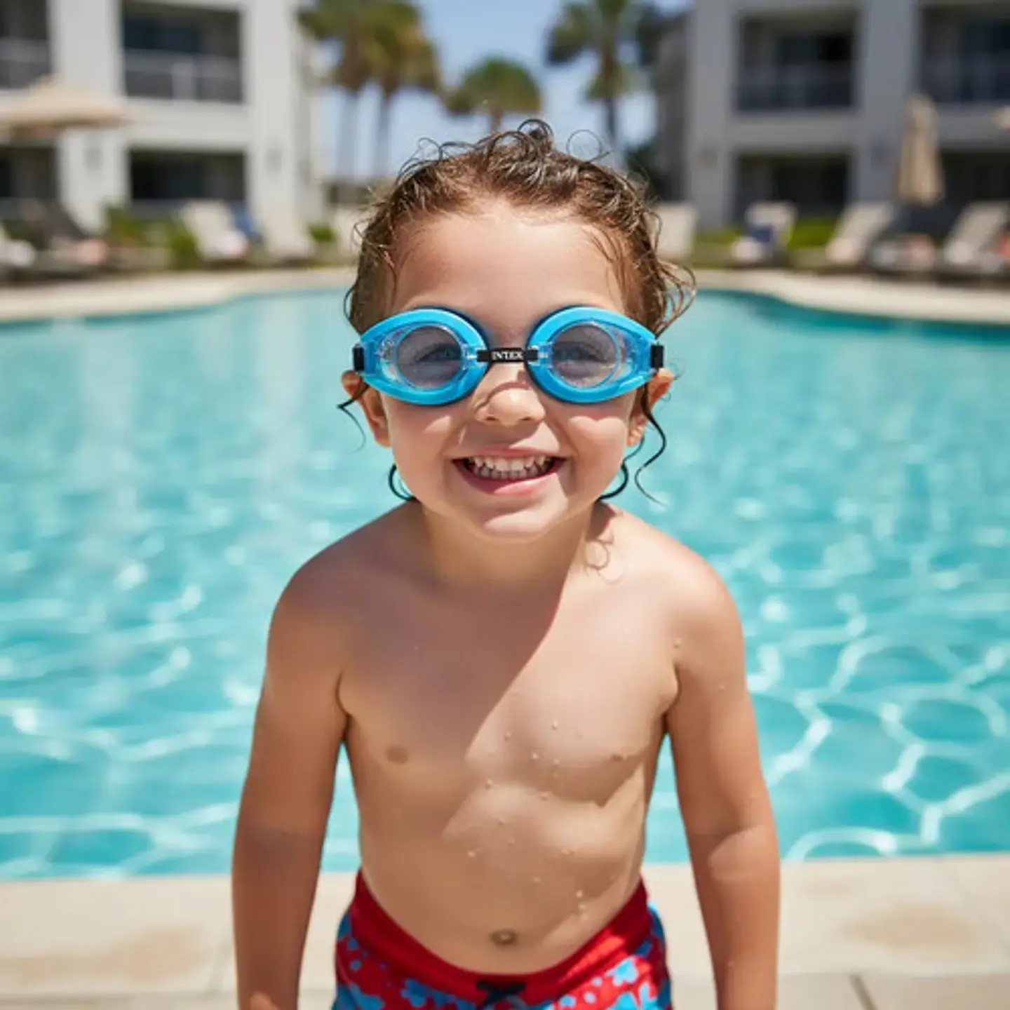 Gafas Siliconada Natación Intex 55602 Para Niños 4