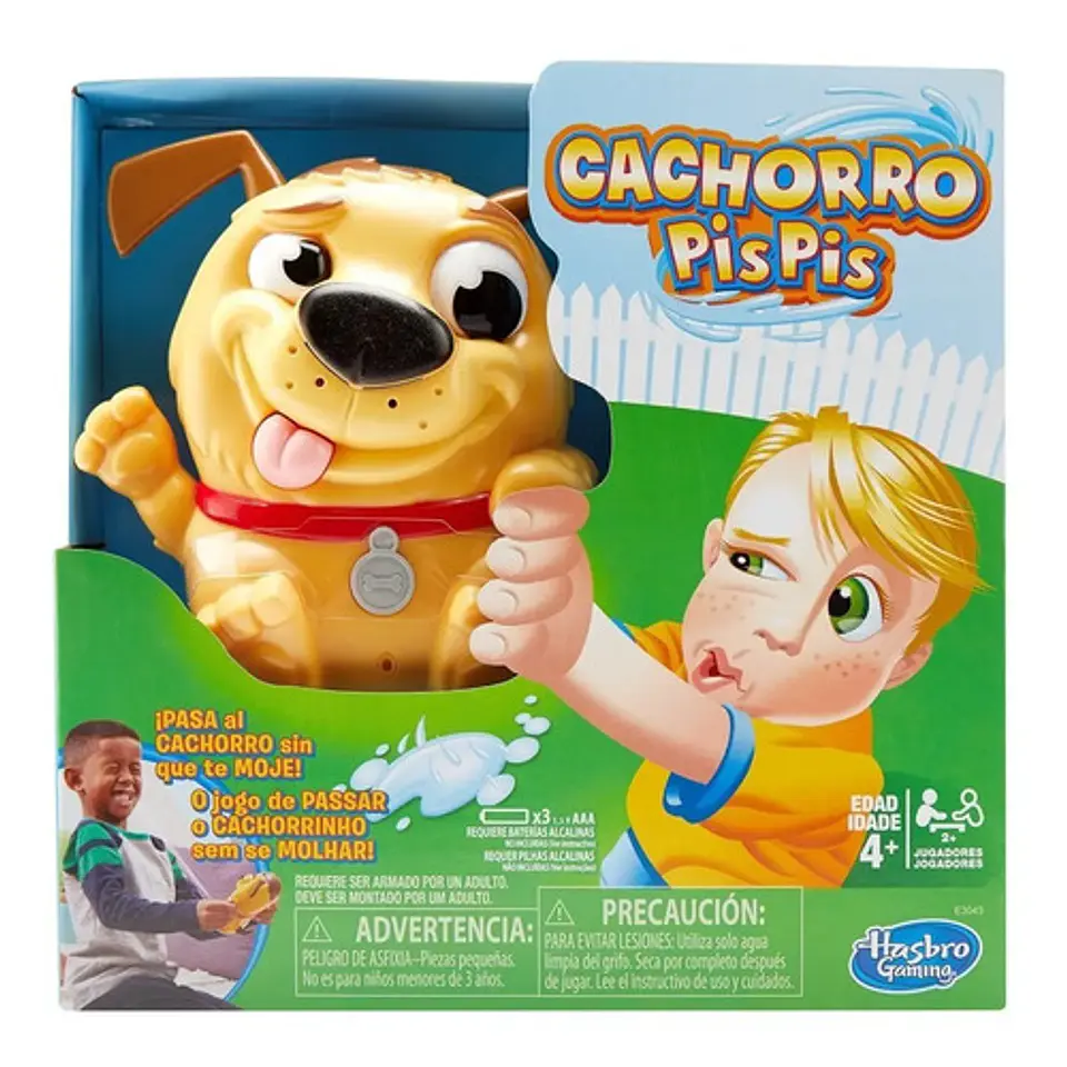 Juego De Destreza Hasbro Cachorro Pis Pis Para Niños 3