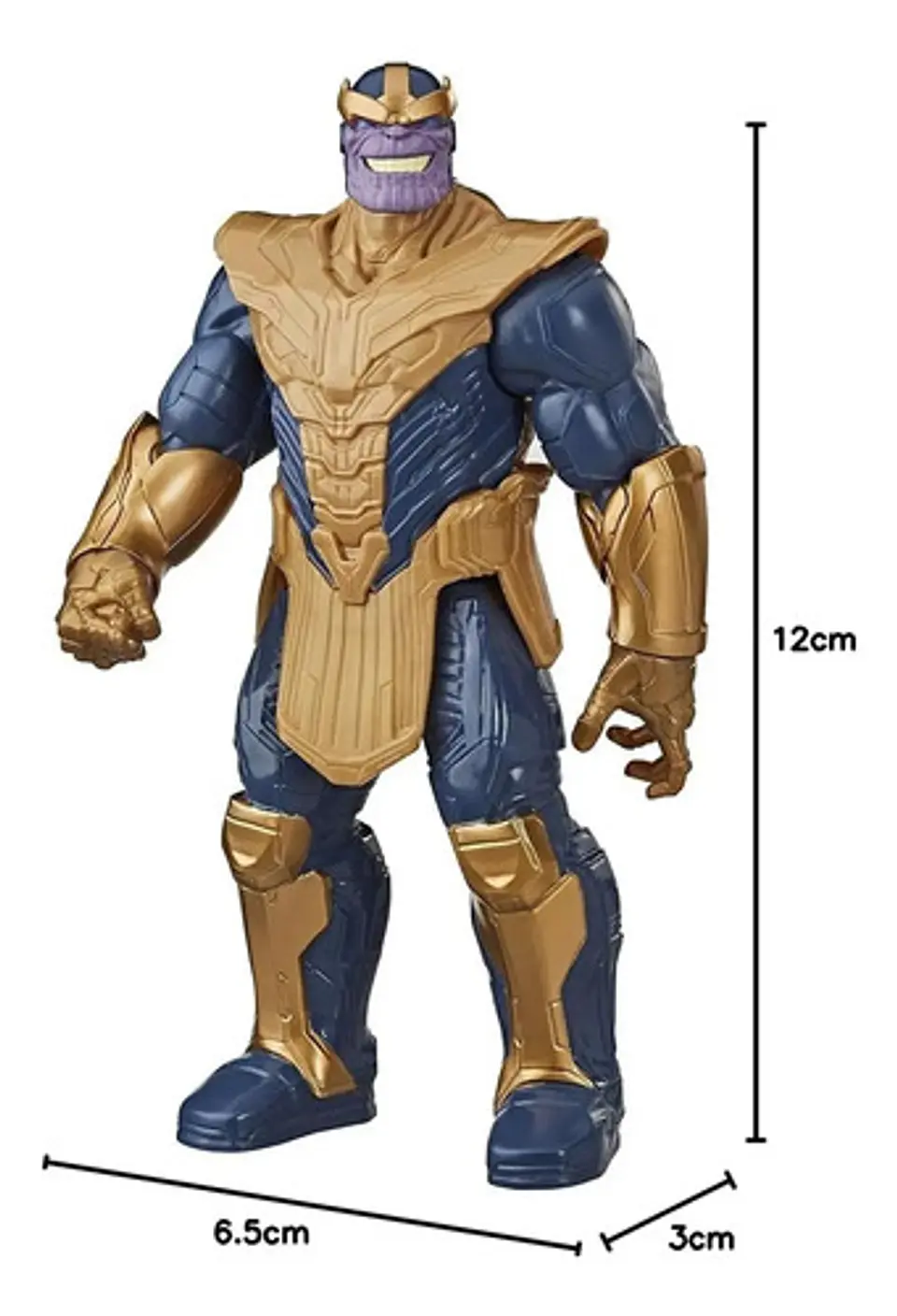 Muñeca Hasbro Thanos Titan Hero Deluxe E7381 Avengers 3