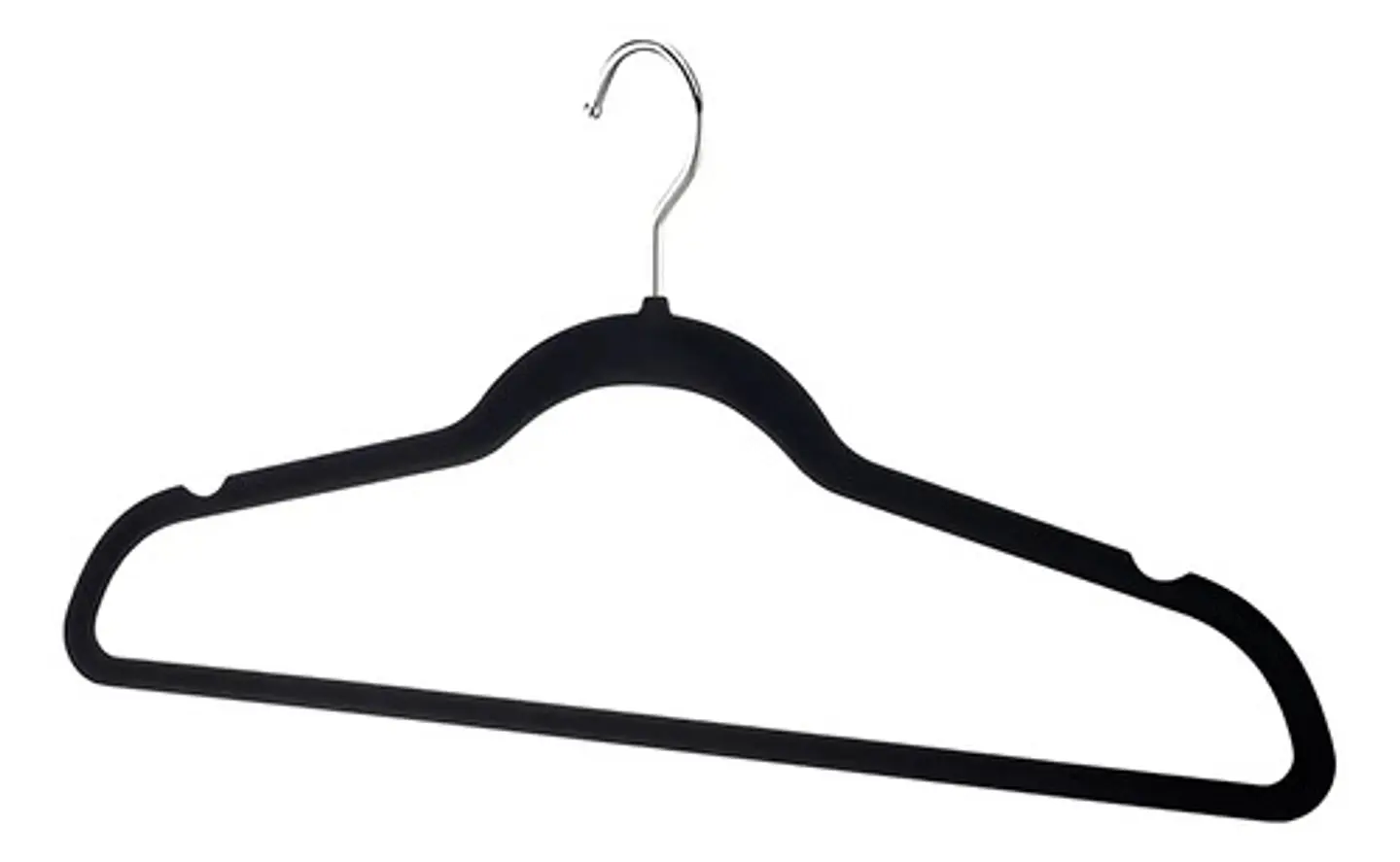 Set De 4 Ganchos Forrados En Terciopelo Antideslizantes Ropa 5