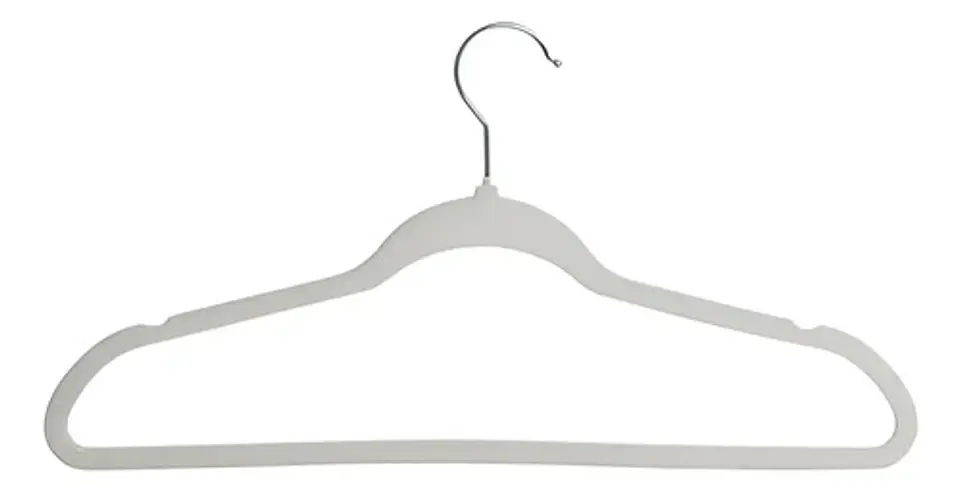 Set De 4 Ganchos Forrados En Terciopelo Antideslizantes Ropa 8