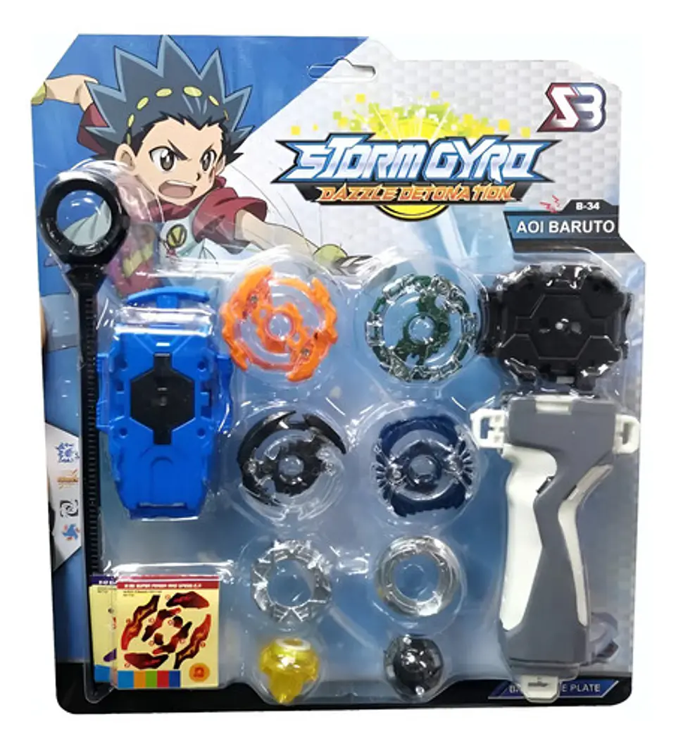 Lanzador Tipo Beyblade Con 2 Discos Y Lanzador Ref. 99100 1