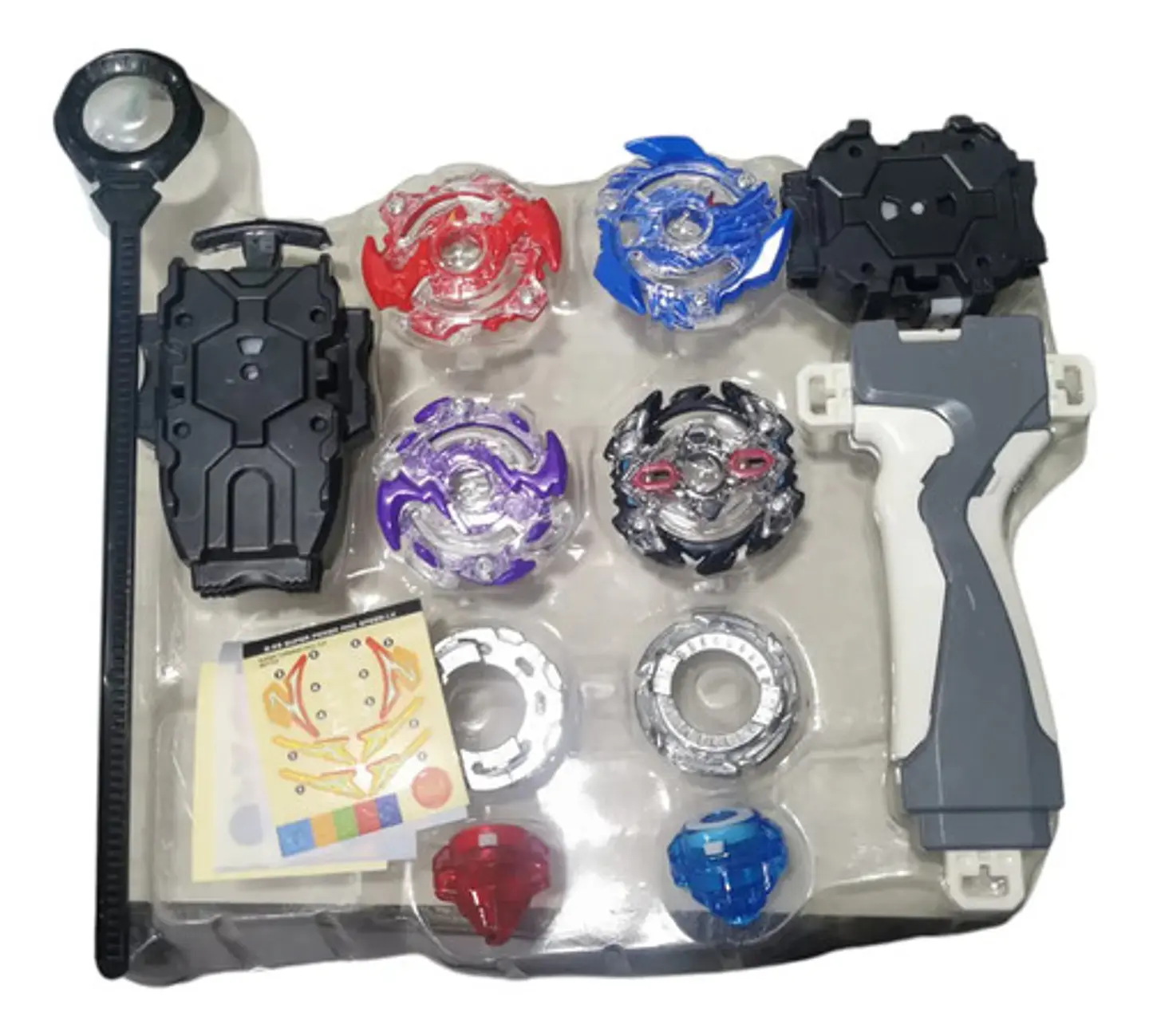 Lanzador Tipo Beyblade Con 2 Discos Y Lanzador Ref. 99100 3