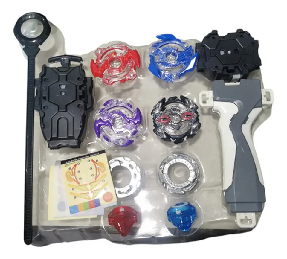 Lanzador Tipo Beyblade Con 2 Discos Y Lanzador Ref. 99100 3