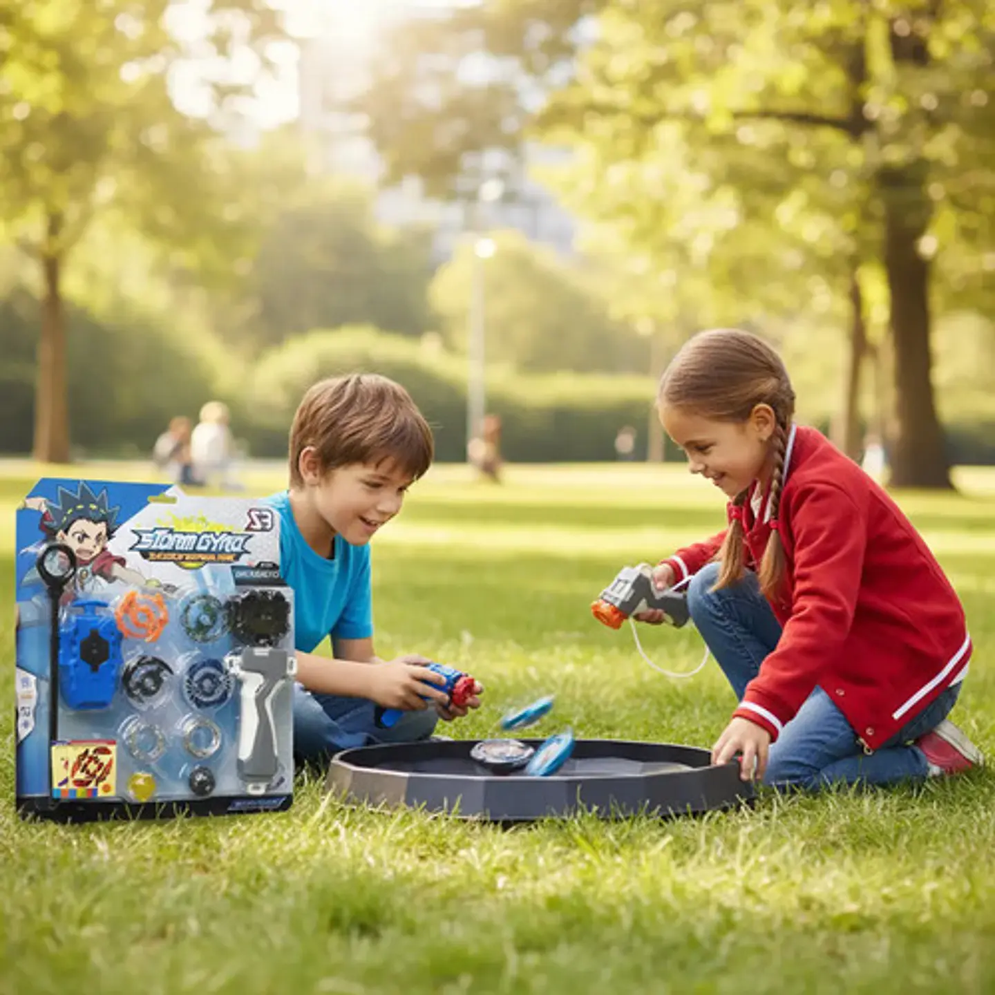 Lanzador Tipo Beyblade Con 2 Discos Y Lanzador Ref. 99100 5