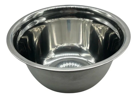 Bowl Metálico Acero Inoxidable  Ensaladera 30cm,