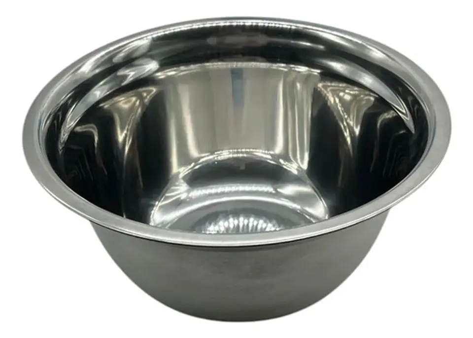 Bowl Metálico Acero Inoxidable  Ensaladera 30cm, 1
