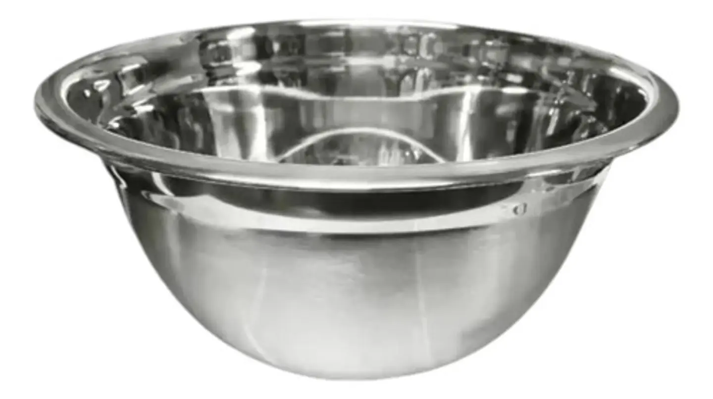 Bowl Metálico Acero Inoxidable  Ensaladera 30cm, 2