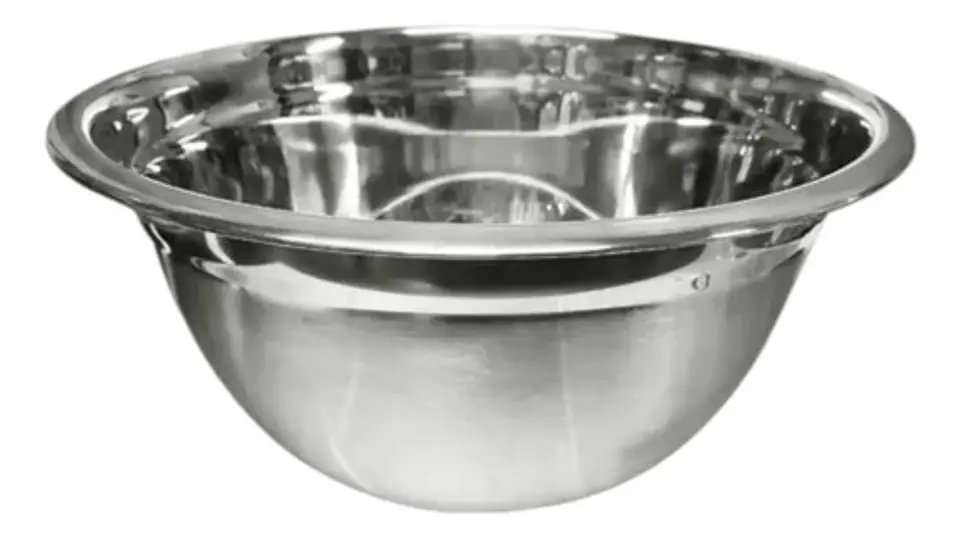 Bowl Metálico Acero Inoxidable  Ensaladera 30cm, 2