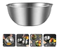 Bowl Metálico Acero Inoxidable  Ensaladera 30cm, - Miniatura 4