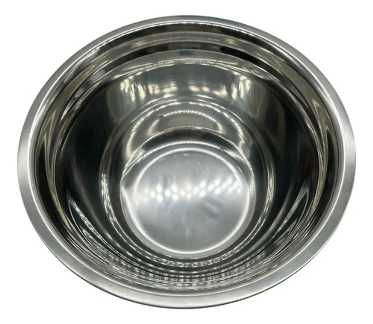 Bowl Metálico Acero Inoxidable  Ensaladera 30cm, 6