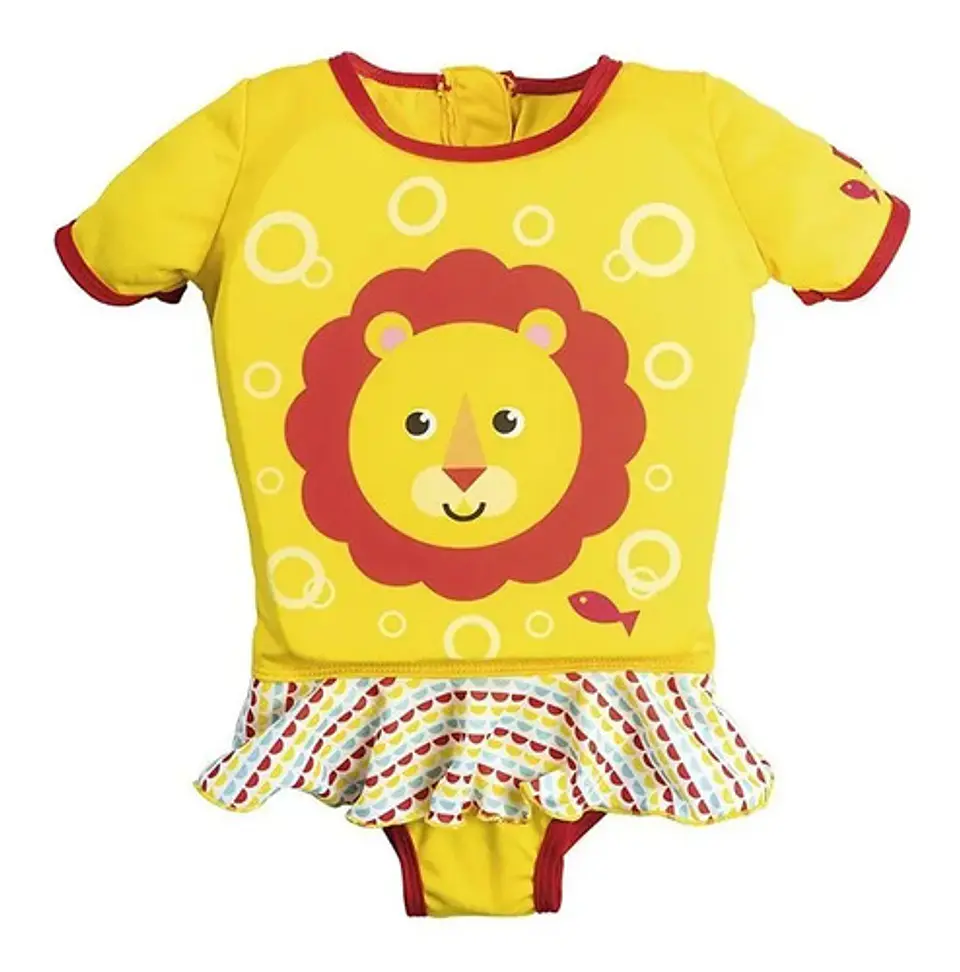 Vestido Traje De Baño Flotador Para Niña Fisher Price 93523 1