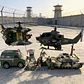 Set Militar Juguetes Army Force 13 Piezas Tanque Helicóptero - Miniatura 1
