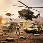 Set Militar Juguetes Army Force 13 Piezas Tanque Helicóptero - Miniatura 5