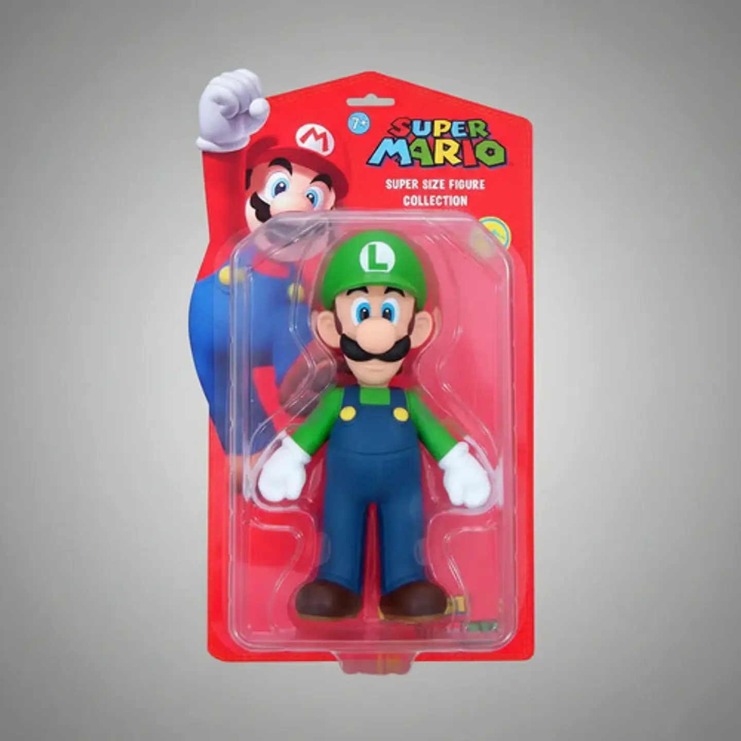 Luigi 23cm Super Mario De Super Tamaño De Colección 1326-2 1