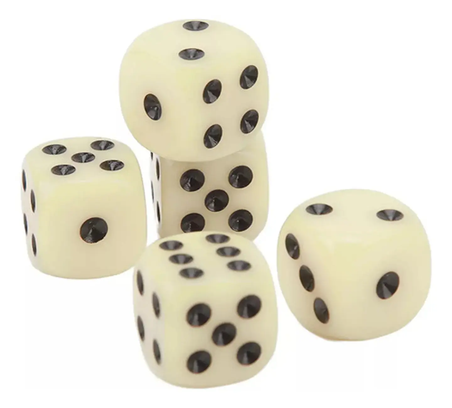 Cacho Yahtzee Juego De Mesa Tatuco Con Paño + 5 Dados 2