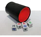 Cacho Yahtzee Juego De Mesa Tatuco Con Paño + 5 Dados - Miniatura 7