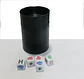 Cacho Yahtzee Juego De Mesa Tatuco Con Paño + 5 Dados - Miniatura 8