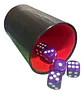 Cacho Yahtzee Juego De Mesa Tatuco Con Paño + 5 Dados - Miniatura 9