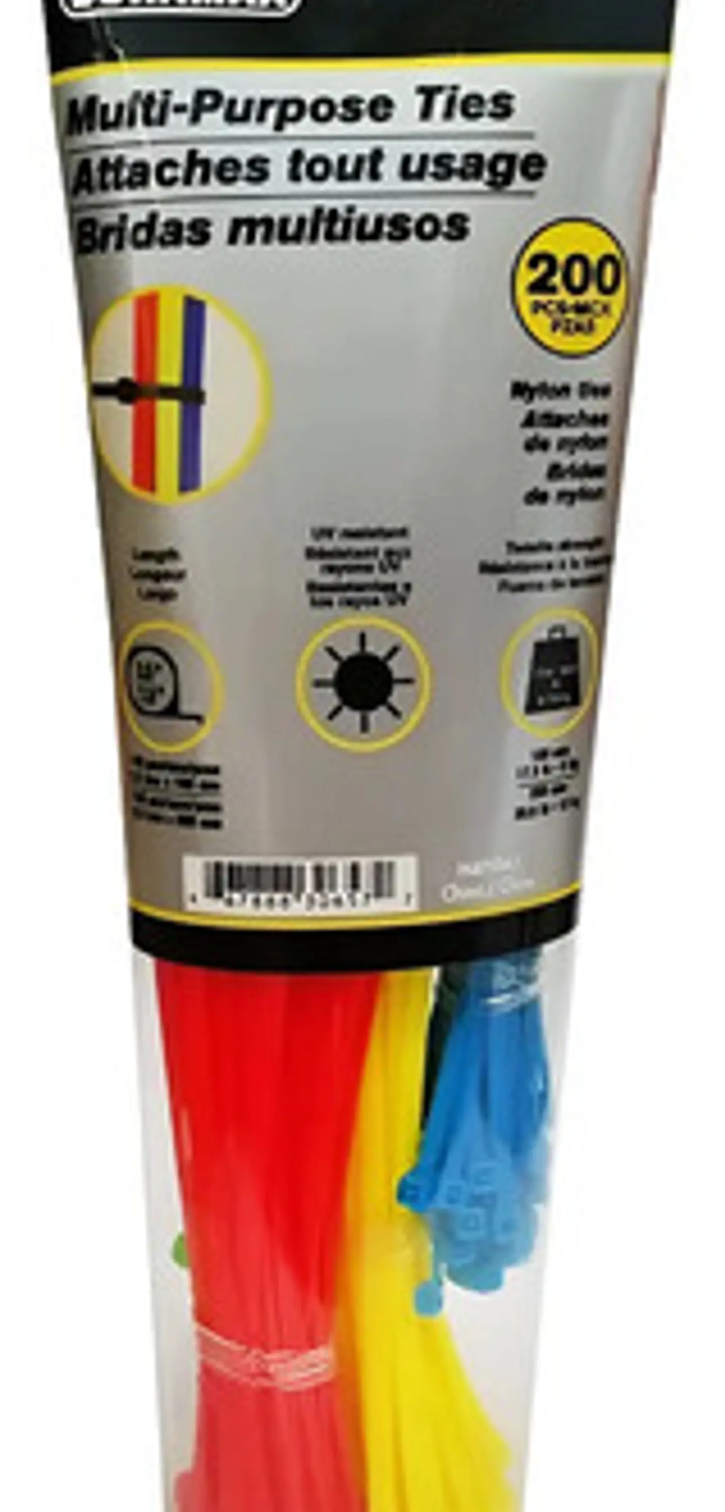Cincho Zuncho Bridas Multiusos X200 Pcs Colores Ref. 63902 2