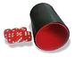 Cacho Yahtzee Juego De Mesa Tatuco Plástico + 6 Dados  - Miniatura 1