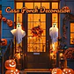 Fantasma 46cm Decorativo Halloween De Colgar Ref. 04581 - Miniatura 3