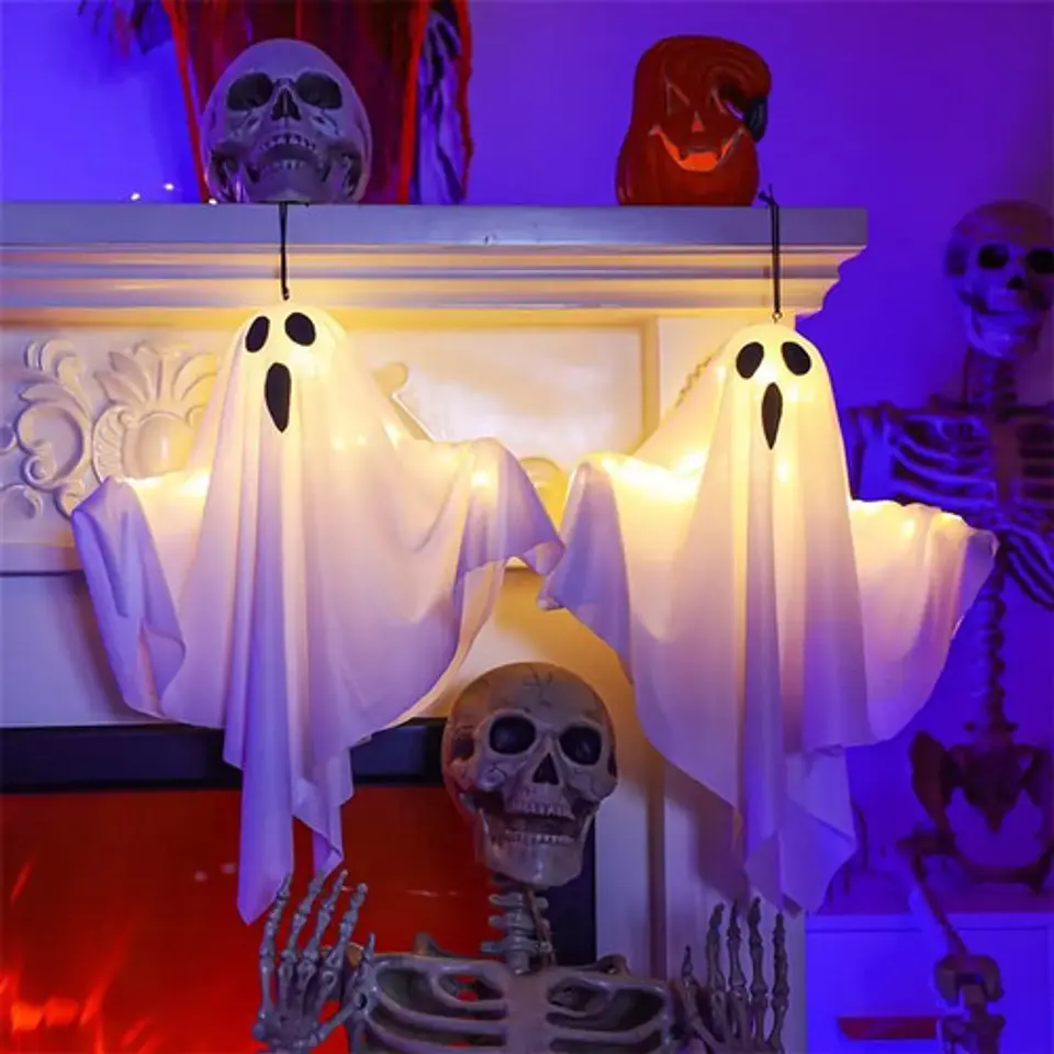 Fantasma 46cm Decorativo Halloween De Colgar Ref. 04581 4