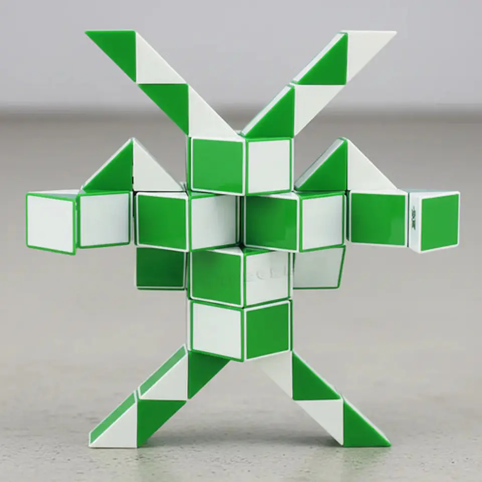 Rubik Serpiente Culebra Mágica Piezas Multicolor 48 Segmento 9