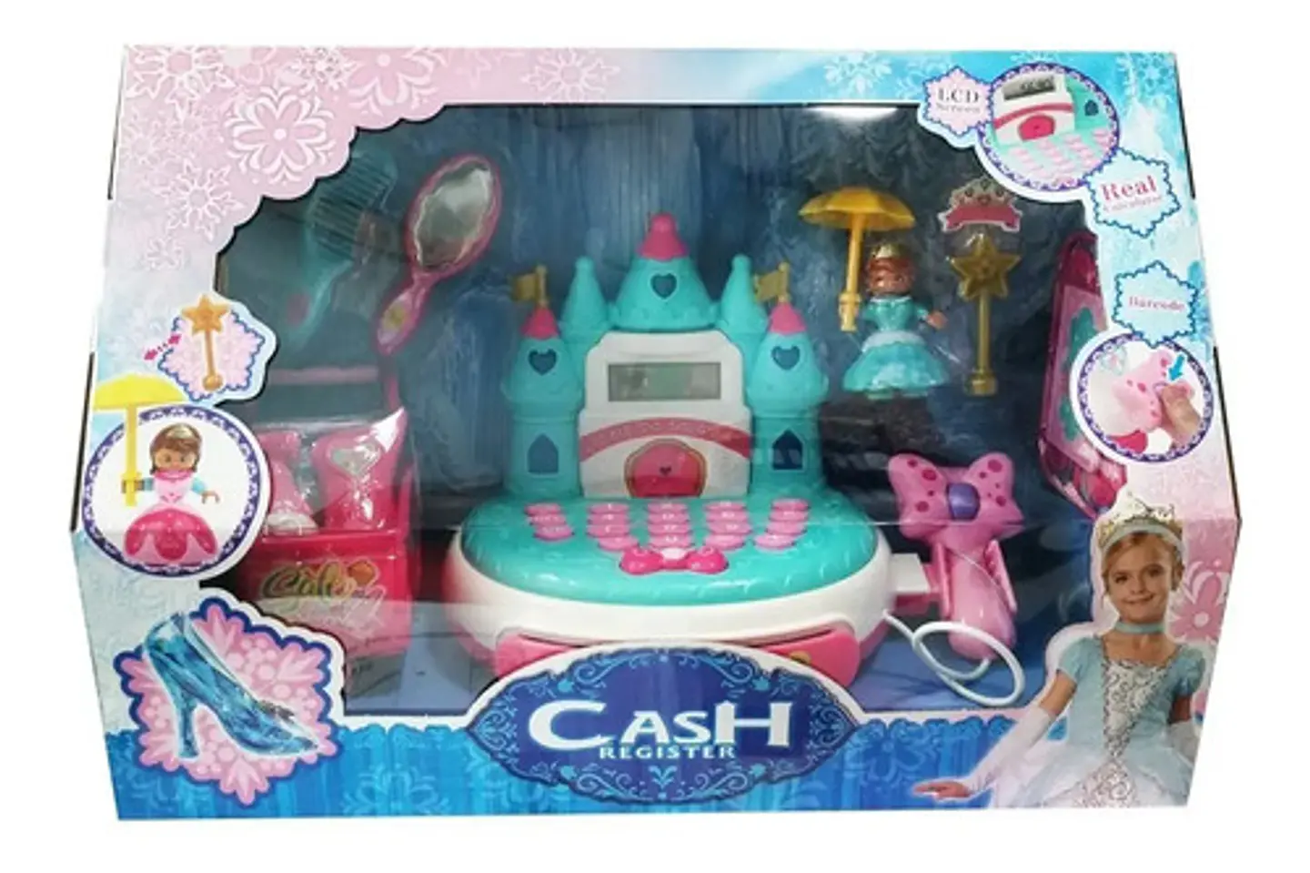 Caja Registradora Castillo Princesas Calculadora Ref. 35569 2