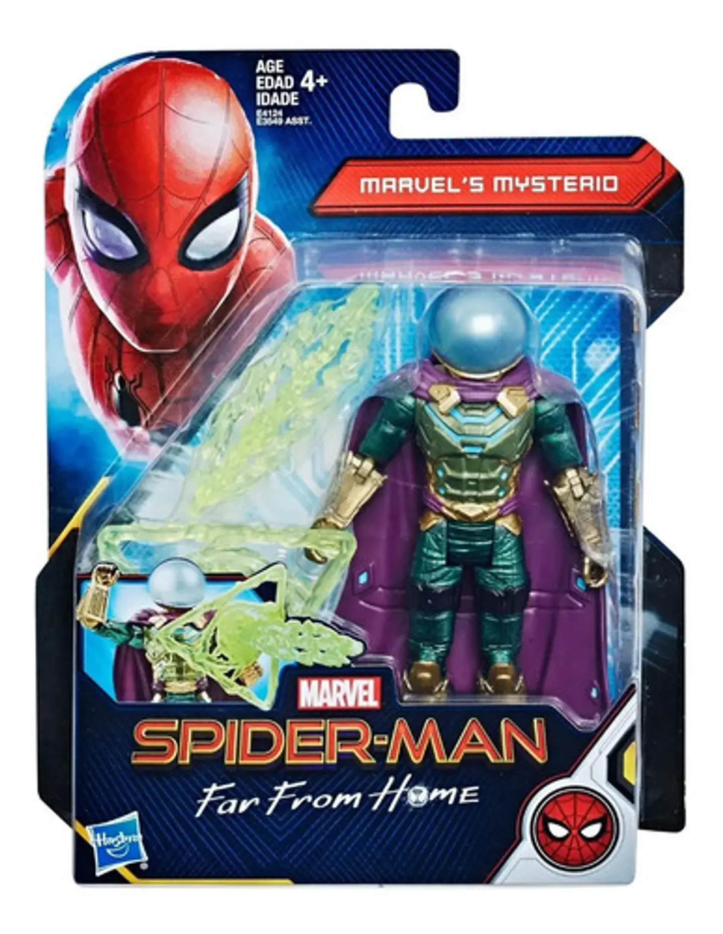 Mysterio Marvel 13cm Spiderman Far From Home Hasbro Misterio 3