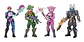 Fortnite Set De Figuras Articuladas X 4 Epic Games Fnt0019 - Miniatura 1