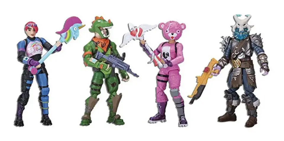 Fortnite Set De Figuras Articuladas X 4 Epic Games Fnt0019 1