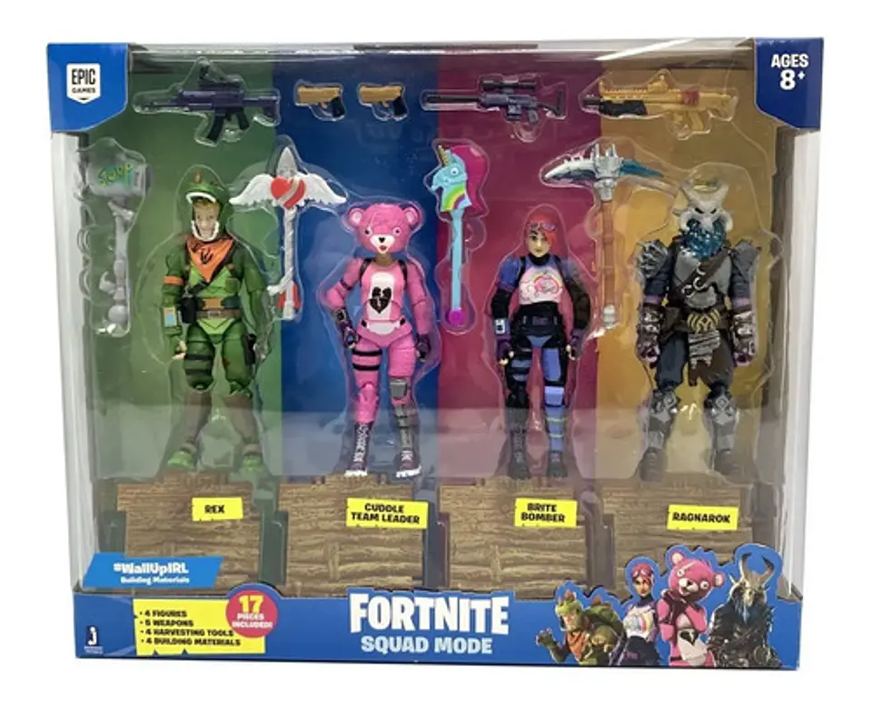 Fortnite Set De Figuras Articuladas X 4 Epic Games Fnt0019 3
