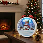 Reloj Navideño Bola De Nieve Con Luz Y Sonido Ref. Sdd011 - Miniatura 1