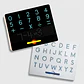 Set Tablas Didacticas Escritura Mano Letras Y Números Magpad - Miniatura 1