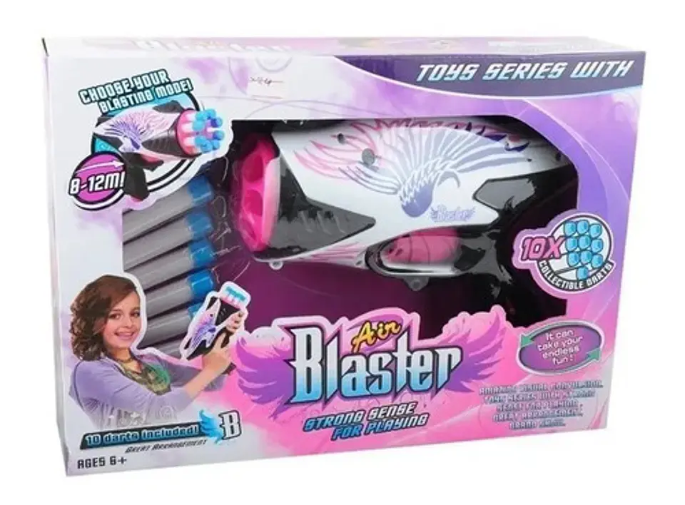 Pistola Niñas Dardos Tipo Rebelle X 10 Dardos Ref. Fx3098 2