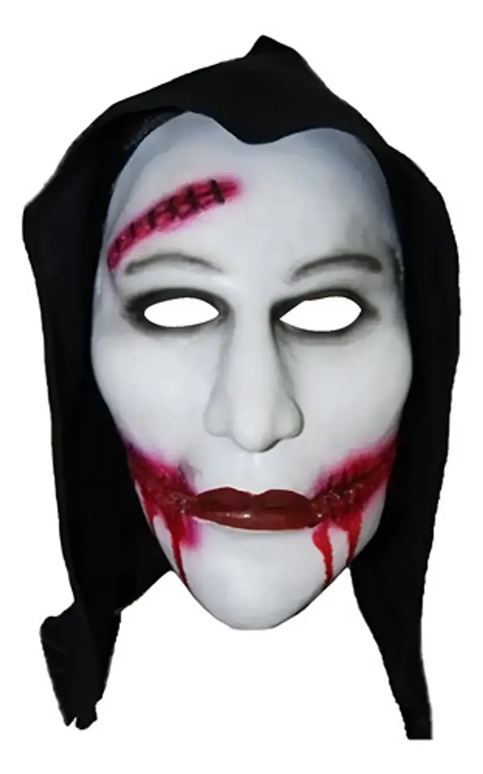 Máscara De Vampiro Yuang Jue En Plástico Blanco Para Halloween 1