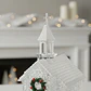 Casa Navideña Bola De Nieve Automática Ref. Zx-1908b Navidad - Miniatura 5