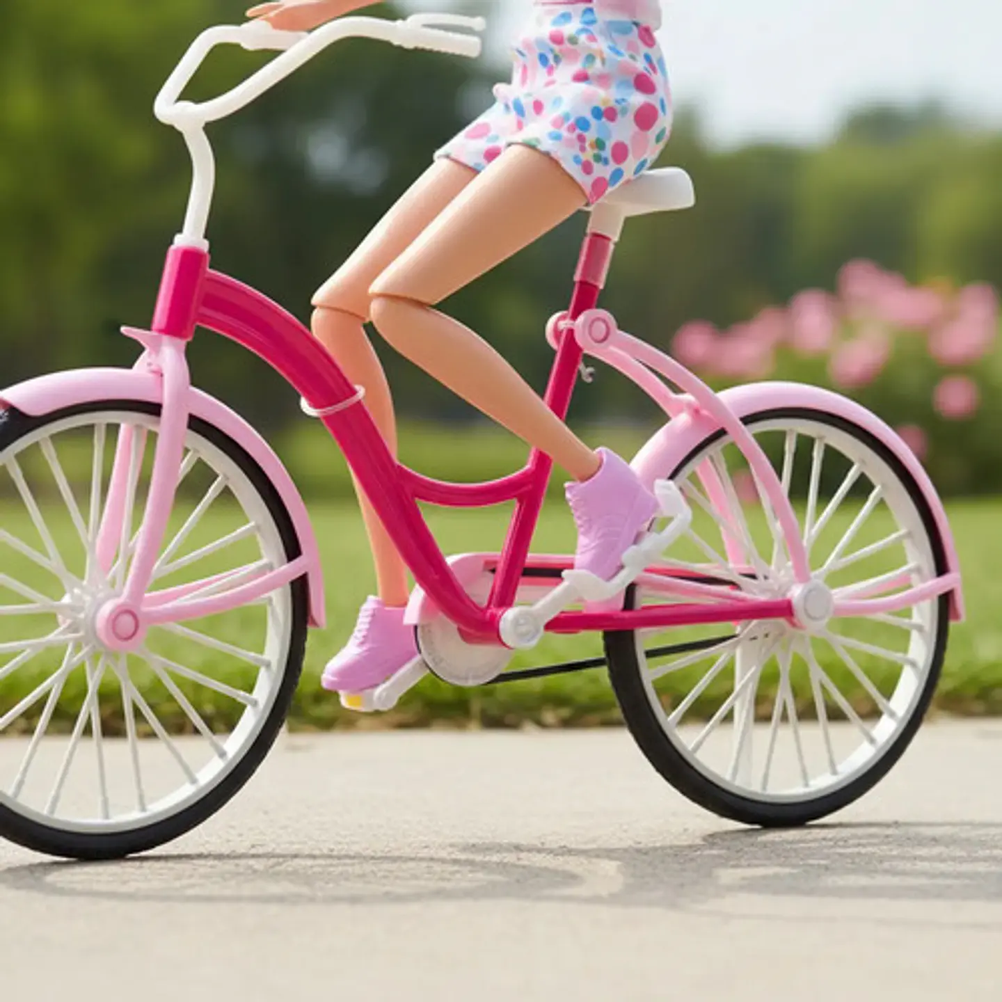 Muñeca 29cm Defa Lucy Bicicleta Glam Con Perrito Ref. 8276 2