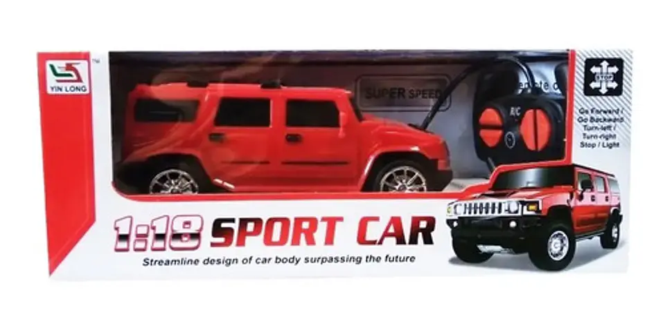 Camioneta Control Remoto R/c Escala Luz 1:18 Ref. Yl-819a 1