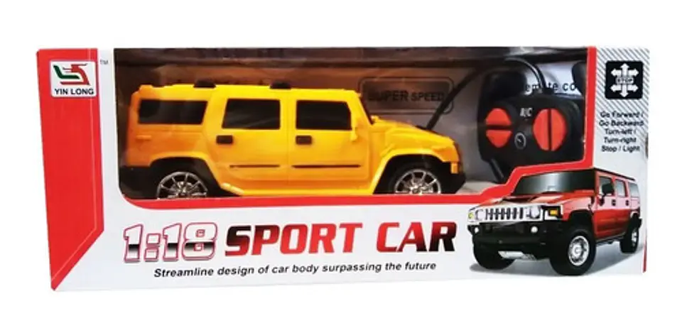 Camioneta Control Remoto R/c Escala Luz 1:18 Ref. Yl-819a 4