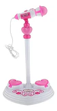 Micrófono Princess Karaoke Con Soporte Luz Ref. Hk-1389a - Miniatura 4