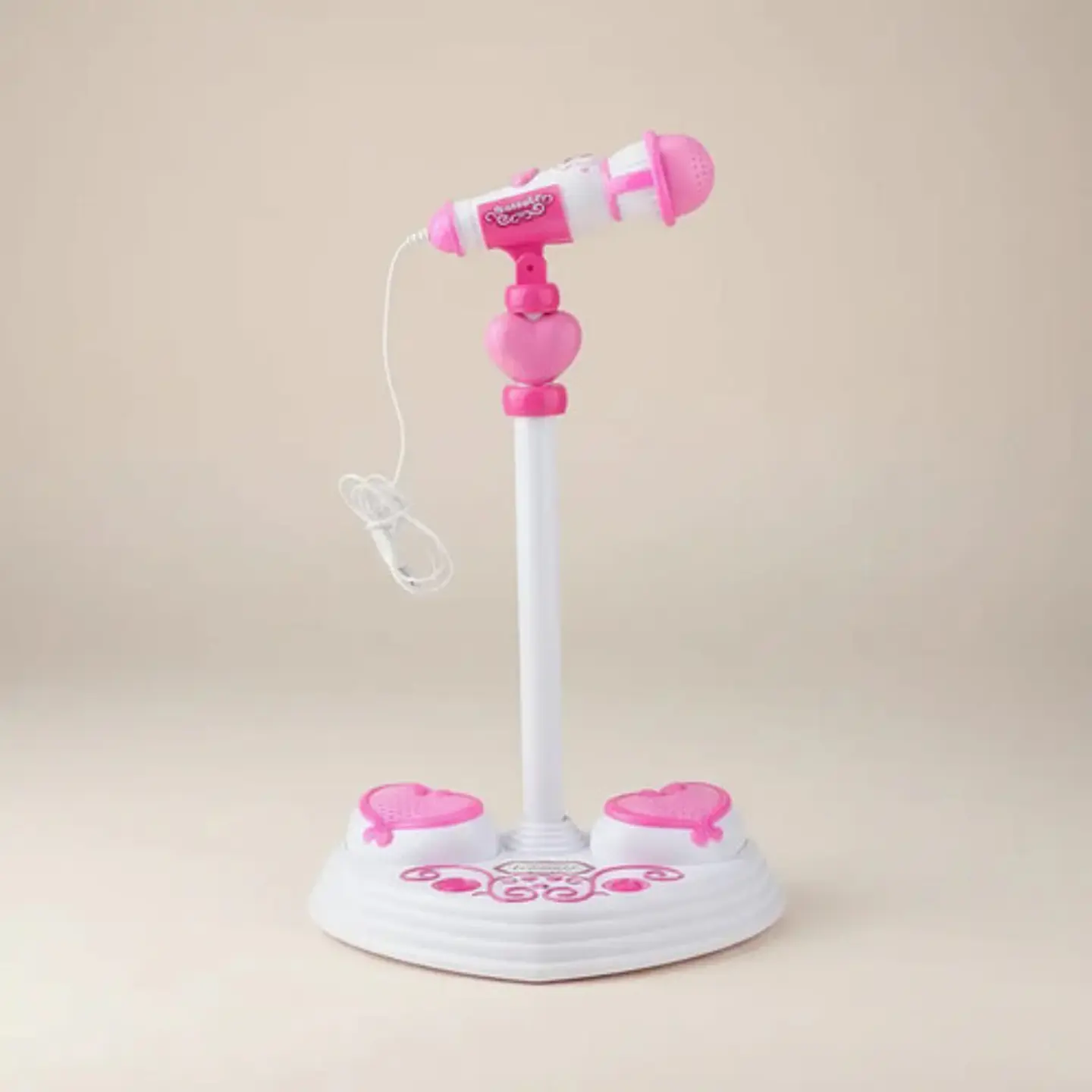 Micrófono Princess Karaoke Con Soporte Luz Ref. Hk-1389a 15