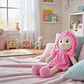 Muñeca De Trapo 38cm Pequeña Suave Con Vestido Niñas Bebés - Miniatura 5